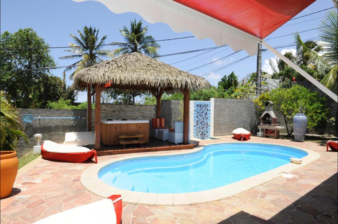 La Baie Des Bambous Villa Le Moule Kültér fotó